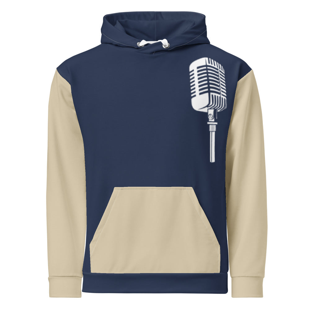 Microphone | Beige and Blue — Front